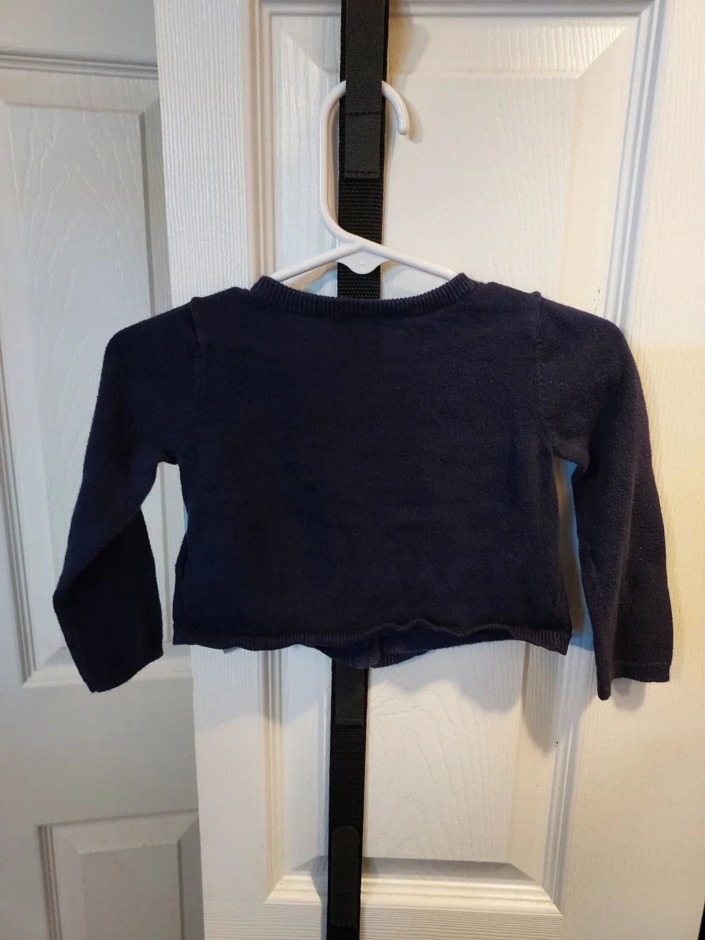 GAP Navy Button-Front Baby Cardigan